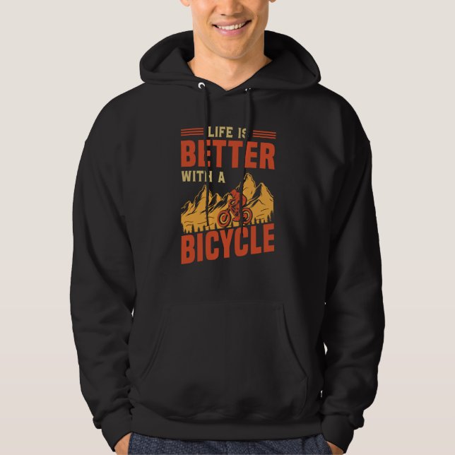 Sudadera Biking and Cycling  69 (Anverso)
