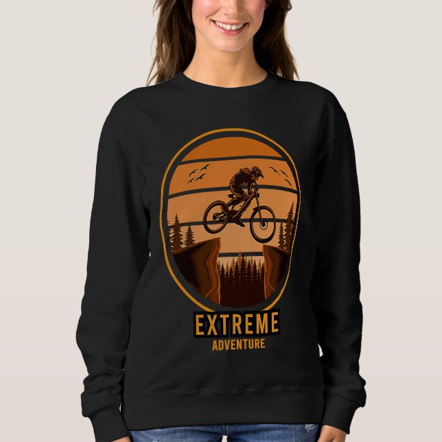 Sudadera Biking and Cycling   8 (Anverso)