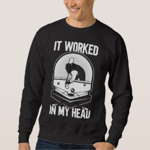 Sudadera Billiard 8 Ball Funcionó con mi Head Pool Player