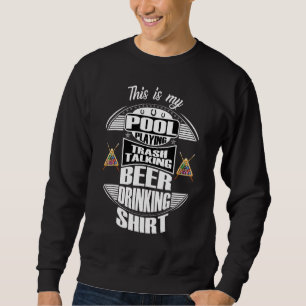 Sudadera Billiards 8 Ball Pool Player Sarcasm Novedad Humor