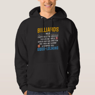 Sudadera Billiards Definition Pool Tiburones Padres Day For