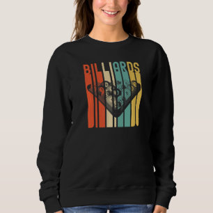 Sudadera Billiards Pool Bar Sports Retro 8 Ball Stick Playa