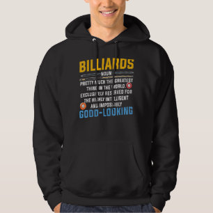Sudadera Billiards Snooker Player Team Billiards Fact