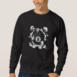 Sudadera Billiards Snooker Pool Billiard 8 Ball Player Cup