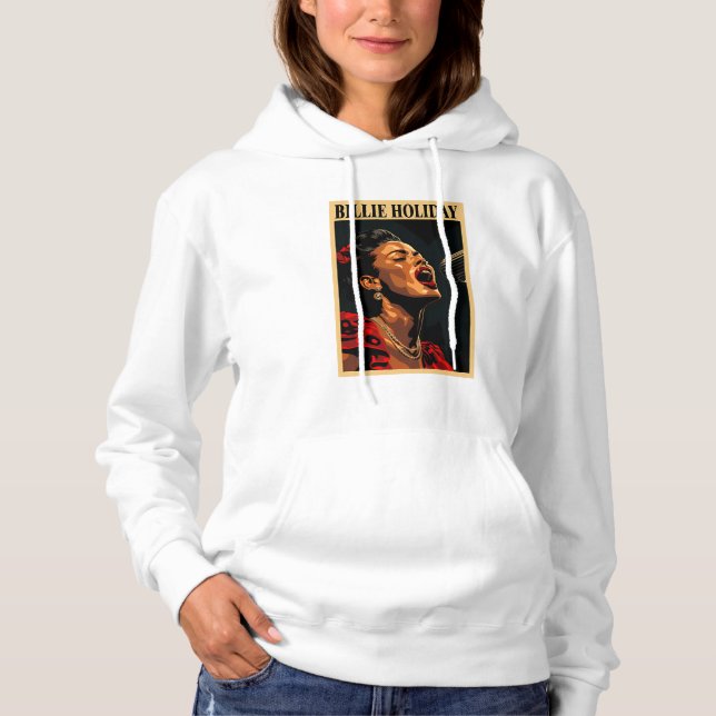 Sudadera Billie Holiday (Anverso)