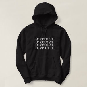 SUDADERA BINARY GEEK HOODIE
