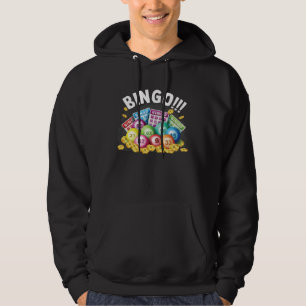 Sudadera Bingo Abuelos Daubers Jugadores Vintage Jugando