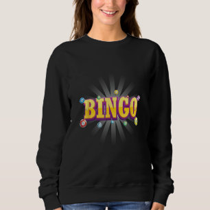 Sudadera Bingo Balls Jugar Juego Jugador Juego Juego Loterí