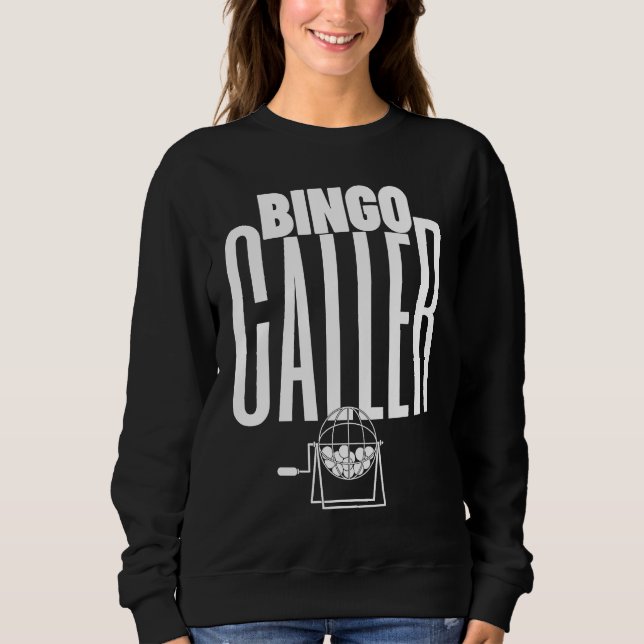 Sudadera Bingo Caller  Bingo  2 (Anverso)
