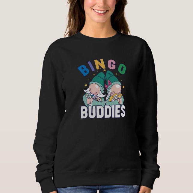 Sudadera Bingo Card Game Grandma Bingo Player Bingo Cards   (Anverso)