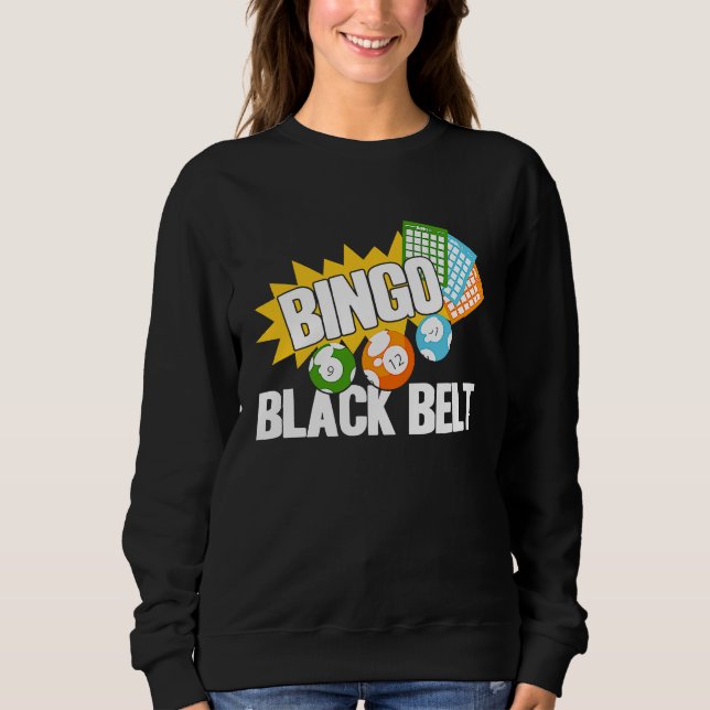 Sudadera Bingo Player Bingo Black Belt (Anverso)