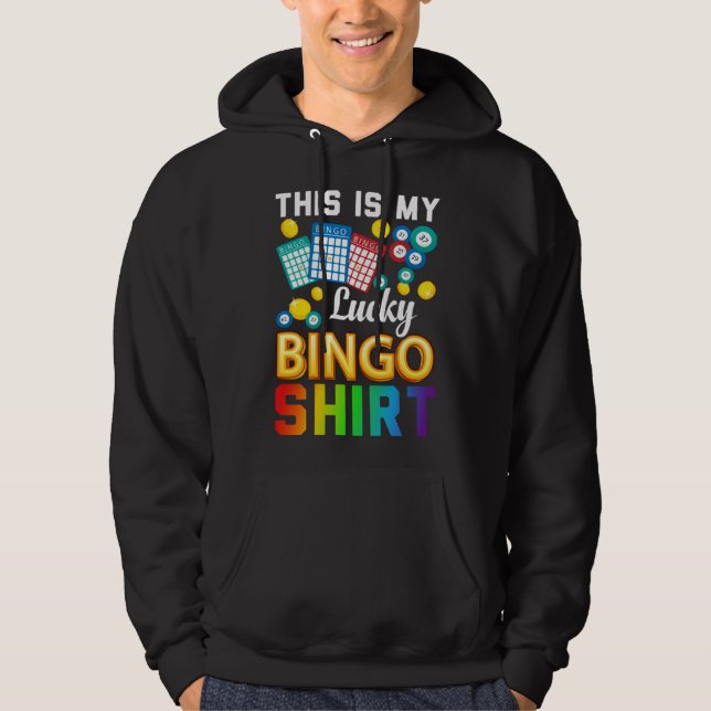 Sudadera Bingo Player Bingo  This Is My Lucky Bingo (Anverso)
