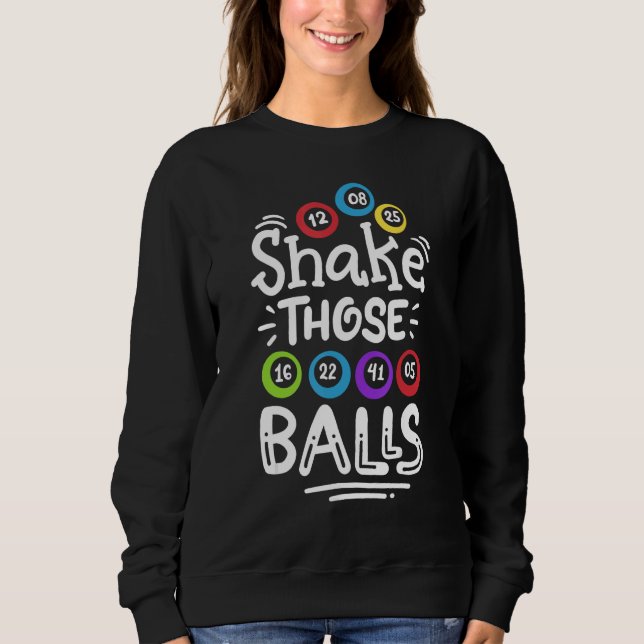 Sudadera Bingo Shake Those Balls (Anverso)