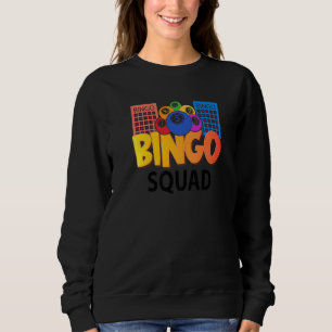Sudadera Bingo Squad Lucky Game Lottery Niños Mujeres