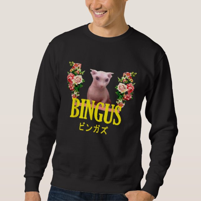 Sudadera Bingus Calvo Mi Querido Gato Sphynx Sin Pelo (Anverso)