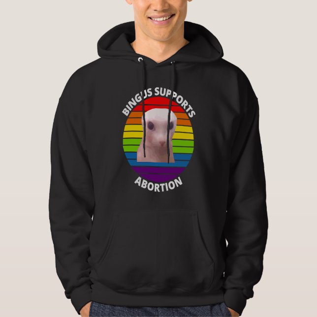 Sudadera Bingus Está Llamando a Mi Querido Gato Sphynx Sin  (Anverso)