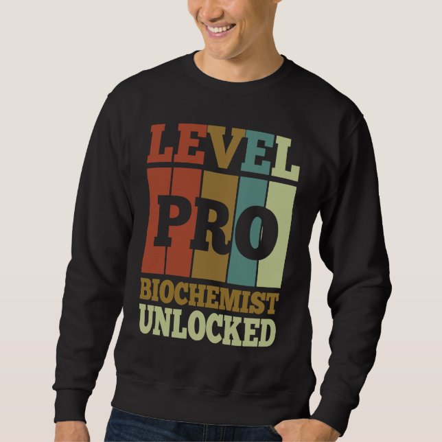 Sudadera Biochemist Pro Unlocked Vintage Style Unique (Anverso)