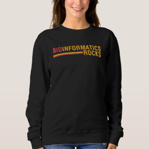 Sudadera Bioinformática Rocks Biológico Científico de la Bi