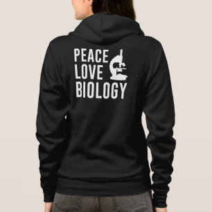 Sudadera Biología del amor de la paz