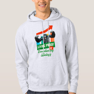 Sudadera Biología Evolutiva Humor de Primates