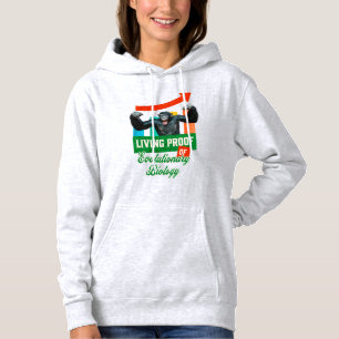 Sudadera Biología Evolutiva Humor de Primates