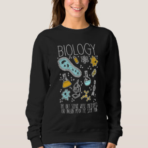 Sudadera Biología La Multiplicación Y La División Significa