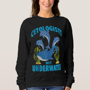 Sudadera Biología Marina Para Futuro Biólogo Marino Océano