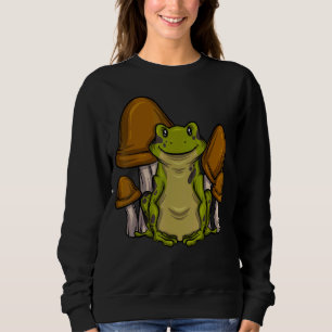 Sudadera Biología Micología Cazador de Ranas Coleccionista 