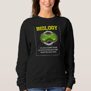 Sudadera Biología Pun Ciencia Humor Biólogo Enseñanza de Bi