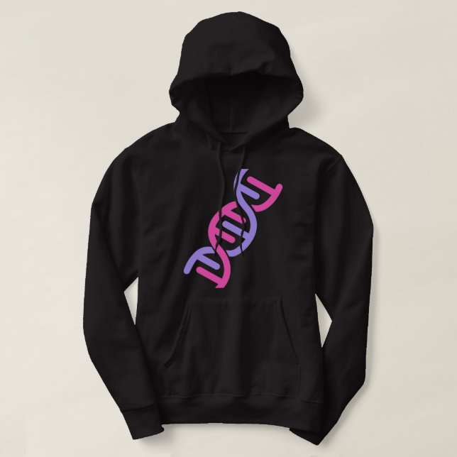 Sudadera Biología y biología La ciencia femenina estimula e (Diseño del anverso)