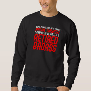 Sudadera Biólogo marino retirado