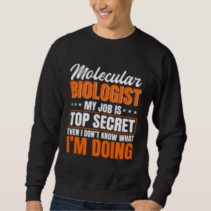 Sudadera Biólogo Molecular Empleo Científico Genético Biolo