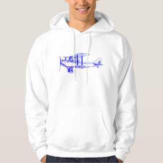 Sudadera Biplano vintage - Azul