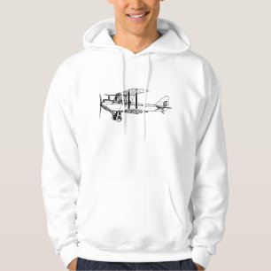 Sudadera Biplano vintage - Negro