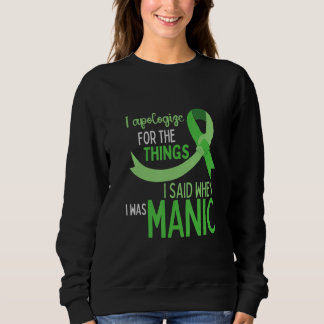 Sudadera Bipolar Disorder Awareness Mental Health Awareness