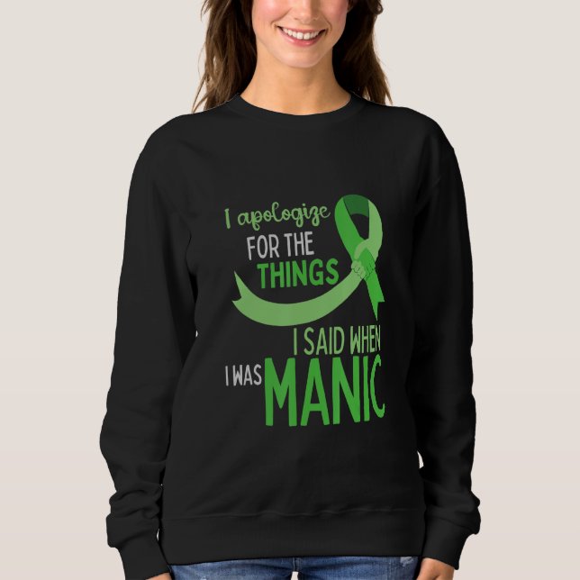 Sudadera Bipolar Disorder Awareness Mental Health Awareness (Anverso)