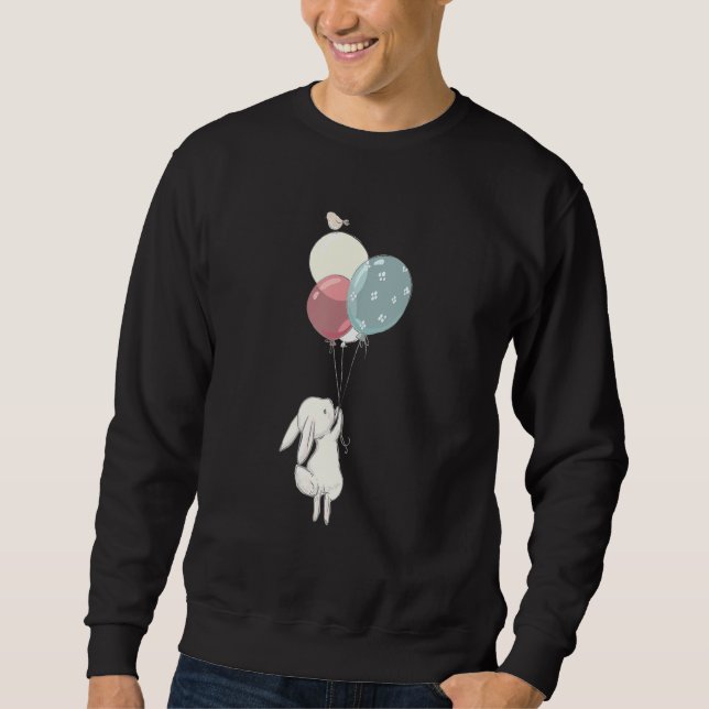 Sudadera Bird Bird Animal de Conejo Cute (Anverso)