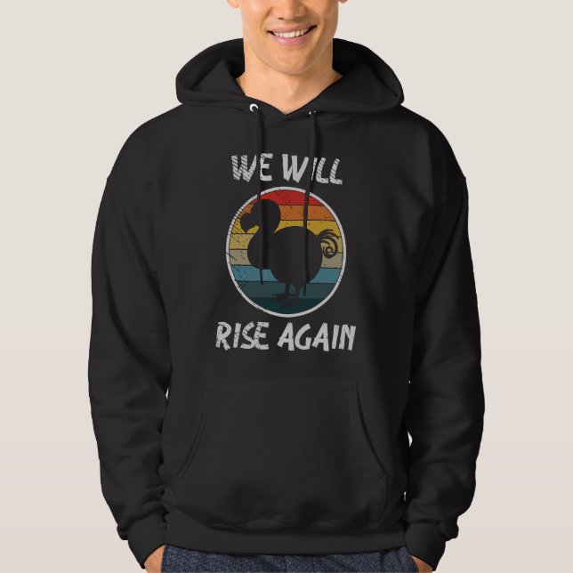 Sudadera Bird Fossil Paleontologist We will Rise again of D (Anverso)