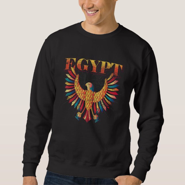 Sudadera Bird Ibis Orgullosas Pirámides Egipcias Historia A (Anverso)