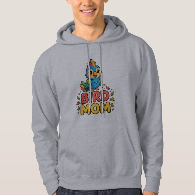 Sudadera Bird Mom (Anverso)