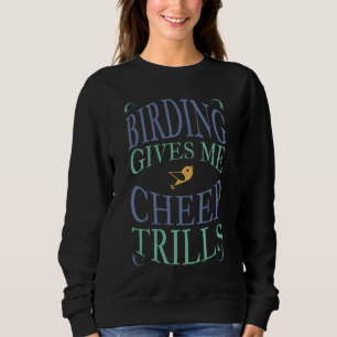 Sudadera Birding me da jornadas baratas de tanque femenino