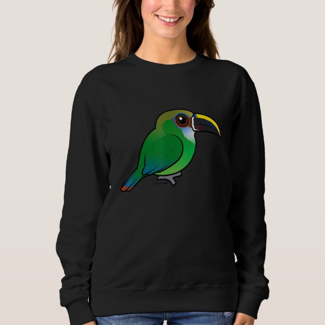 Sudadera Birdorable Northern Emerald Toucanet Cute Little T (Anverso)
