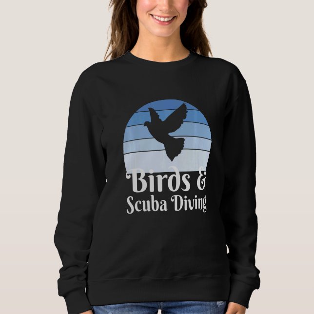 Sudadera Birds And Diving   (Anverso)