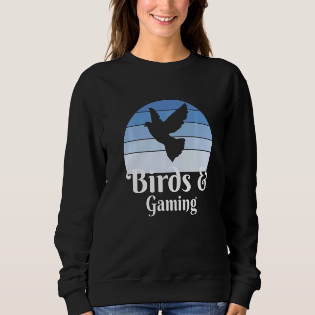 Sudadera Birds And Gaming   (Anverso)