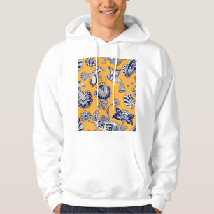 Sudadera Birds Paisley Flowers Vintage Pattern