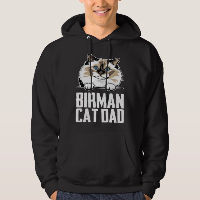 Sudadera Birman cat dad (Anverso)