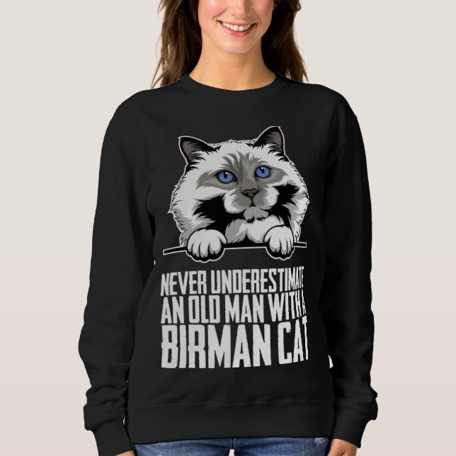 Sudadera Birman mom  Birman kitten  Birmans  2 (Anverso)