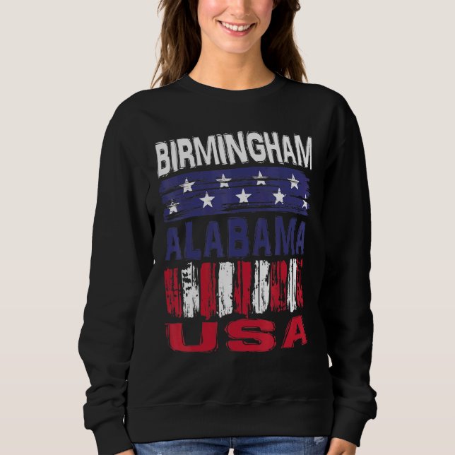 Sudadera Birmingham Alabama Usa (Anverso)