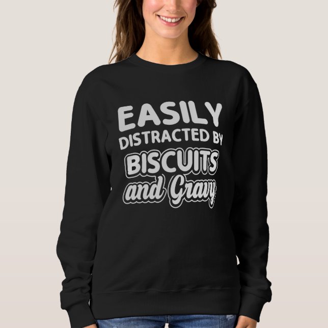Sudadera Biscuits Y Gravy Fiesta Del Día De Acción De Graci (Anverso)