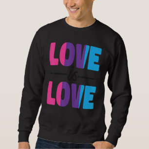 Sudadera Bisexual Bi Orgullo Bandera Amor